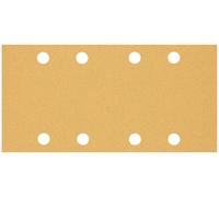 BOSCH Feuille abrasive EXPERT C470 a 8 trous, 93 x 186 mm, G 80, 10 pieces 2608900855