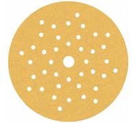 Bosch 50x Feuilles abrasives EXPERT C470 multi-trous (pour Peinture sur bois, Bois dur, Ø 125 mm, Grain 80, Professional Accessoire Ponceuse excentrique, Ponceuse excentrique)