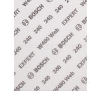 BOSCH Feuille abrasive pour ponçage manuel EXPERT W480 Web 1/4, 115 x 140 mm, G240