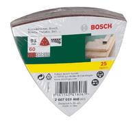 Bosch feuilles abrasives delta - 25 pièces