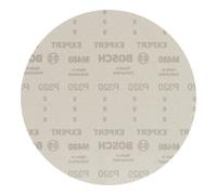 Bosch 25x Abrasifs réticulés EXPERT M480 (pour Cloison sèche, Bois dur, Ø 225 mm, Grain 320, Professional Accessoire Ponceuse pour cloison sèche)