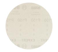 Bosch 50x Abrasifs réticulés EXPERT M480 (pour Peinture sur bois, Bois dur, Ø 150 mm, Grain 150, Professional Accessoire Ponceuse excentrique, Ponceuse excentrique)