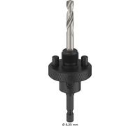 Bosch Porte-foret et foret de centrage pour scie-cloche 32-210 x 44 mm pour acier, cloison sèche