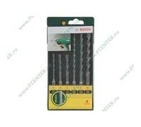 BOSCH Assortiment de 6 forets SDS plus pour perforateur SDS-plus 2607019447