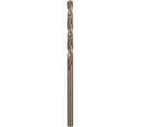 Bosch Forets à métaux rectifiés HSS-Co DIN 338 4,1 x 43 x 75 mm 135° Lot de 10