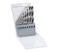 Bosch Forets hélicoïdaux HSS PointTeQ, set de 10 pièces Quantité:1