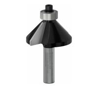 Bosch Fraise à chanfreiner en V 8 mm, B 11 mm, L 15 mm, G 56 mm, 45° Quantité:1