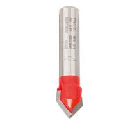Bosch Fraise à rainurer droit en V 8 mm, D 12,7 mm, L 10 mm, G 44,5 mm, 90° Quantité:1