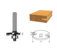 Bosch Fraises circulaires à rainurer 8 mm, D1 32 mm, L 3 mm, G 51 mm Quantité:1