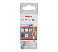 Bosch Fraise étagée HSS-TiN 4 - 20 mm, 70,5 mm Quantité:1