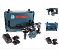 Bosch GBH 18 V-26 Professional Marteau perforateur sans-fil SDS-plus Brushless 2,6 J 18V + 2x Batteries GBA 18 V 4,0 Ah ProCORE + Chargeur GAL 1880 CV + Coffret L-Boxx