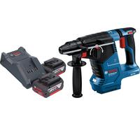 Bosch GBH 18V-24 C Professional Marteau perforateur sans fil 18 V 2,4 J Brushless SDS plus + 2x batterie 4,0 Ah + chargeur
