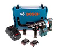 Bosch GBH 18V-26 F Marteau perforateur sans fil 18V 2.6J sans balai SDS plus + 2x Batteries 2.0Ah + Chargeur rapide + Coffret L-Boxx