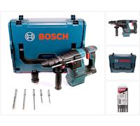 Bosch GBH 18V-26 F Marteau perforateur sans fil 18V 2,6J SDS-Plus en boîte L avec jeu de 5 forets pour marteau SDS-VPlus