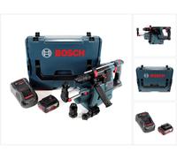 Bosch GBH 18V-26 F Marteau perforateur sans fil 18V 2,6J SDS-Plus en L-Boxx avec GDE 18V-16 aspiration des poussières, 1x batterie 5Ah et chargeur