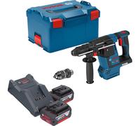 Bosch GBH 18V-26 F Marteau perforateur sans fil professionnel 18 V 2.6 J SDS plus brushless + 2x batterie 4.0 Ah + chargeur + L-Boxx