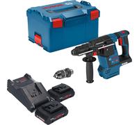 Bosch GBH 18V-26 F Marteau perforateur sans fil professionnel 18 V 2.6 J SDS plus sans balais + 2x accu ProCORE 4.0 Ah + chargeur + L-Boxx