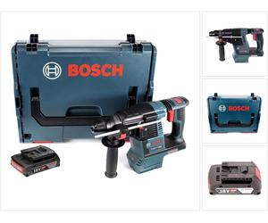 Bosch GBH 18V-26 Marteau perforateur sans fil 18V 2,6J brushless SDS plus + 1x batterie 2,0Ah + L-Boxx - sans chargeur