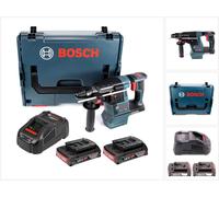 Bosch GBH 18V-26 Marteau perforateur sans fil 18V 2,6J brushless SDS plus + 2x batterie 2,0Ah + chargeur + L-Boxx