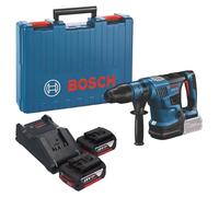 Bosch GBH 18V-36 C Professional : perceuse-marteau sans fil 18 V, 7 J, SDS max, moteur Brushless, avec 2 batteries de 5,0 Ah, un chargeur et une mallette de transport
