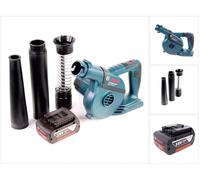 Bosch GBL 18 V-120 Souffleur de feuilles sans fil avec 1 batterie Bosch GBA 18 V 5,0 Ah