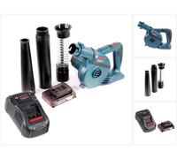 Bosch GBL 18 V-120 Souffleur de feuilles sans fil avec 1x Bosch GBA 18V 2,0 Ah batterie + chargeur GAL 1880 CV