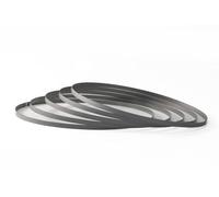 Bosch GCB 18V-63 Lot de 5 rubans de scie à ruban en bi-métal, 733 x 13 x 0,5 mm, 24 dents par pouce, pour scie à ruban sans fil