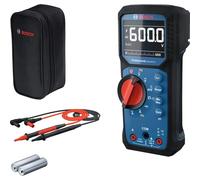 Bosch GDM 600-15 Multimètre Numérique True RMS Dans Un Étui - AC/DC 600 V & 10 A - CAT III 600 V