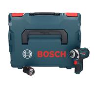 Bosch GDR 12V-105 Professional Visseuse à chocs sans fil 12 V 105 Nm 1/4'' + 1x batterie 2,0 Ah + L-Boxx - sans chargeur