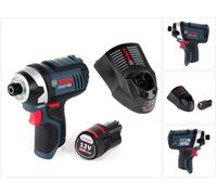 Bosch GDR 12V-105 Professional Visseuse à chocs sans fil + 1x Batterie GBA 12 V 3,0 Ah + Chargeur GAL 1230