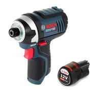 Bosch GDR 12V-105 Professional Visseuse à percussion sans fil, 12V 105Nm + 1x Batterie 2,0Ah - sans chargeur