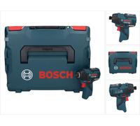 Bosch GDR 12V-110 Professional Visseuse à choc sans fil 12V 1/4" + Coffret de transport L-Boxx - sans Batterie, sans Chargeur ( 06019E0003 )