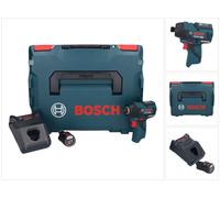 Bosch GDR 12V-110 Professional Visseuse à chocs sans fil 12 V 110 Nm 1/4'' Brushless + 1x batterie 2,0 Ah + chargeur + L-Boxx