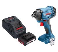Bosch GDR 18V-160 Professional Visseuse à chocs sans fil 18 V 160 Nm 1/4" + 1x batterie 2,0 Ah + chargeur