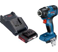 Bosch GDR 18V-200 Professional Visseuse à chocs sans fil 18 V 200 Nm Brushless + 1x batterie 2,0 Ah + chargeur