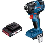 Bosch GDR 18V-200 Professional Visseuse à chocs sans fil 18 V 200 Nm Brushless + 1x batterie 2,0 Ah - sans chargeur