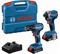 Bosch GDR 18V-215 + GSR 185-LI (2x GBA 18V 2,0Ah; GAL 18V-20; coffret) 06019N2023