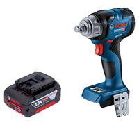 Bosch GDS 18V-330 HC Professional Visseuse à choc sans fil 18 V 330 Nm 1/2" Brushless + 1x batterie 4,0 Ah - sans chargeur