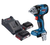 Bosch GDS 18V-330 HC Professional Visseuse à choc sans fil 18 V 330 Nm 1/2" Brushless + 2x batterie 2,0 Ah + chargeur