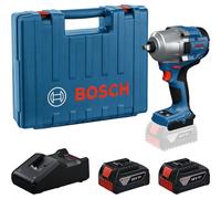 Bosch GDS 18V-780 Jeu De Clés À Chocs 18 V (2x 5,0 Ah) Dans L-Boxx - 780 Nm