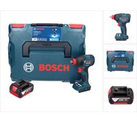 Bosch GDX 18V-210 C Professional Visseuse à chocs sans fil 18 V 210 Nm Brushless + 1x batterie 4,0 Ah + module de connectivité + L-Boxx - sans chargeur