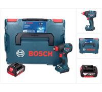 Bosch GDX 18V-210 C Professional Visseuse à chocs sans fil 18 V 210 Nm Brushless + 1x batterie 5,0 Ah + module de connectivité + L-Boxx - sans chargeur