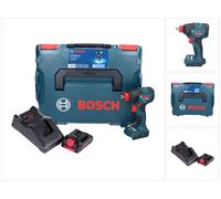 Bosch GDX 18V-210 C Professional Visseuse à chocs sans fil 18 V 210 Nm Brushless + 1x batterie ProCORE 4,0 Ah + chargeur + module de connectivité + L-Boxx