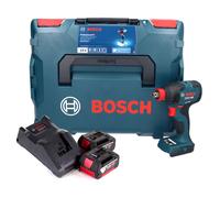 Bosch GDX 18V-210 C Professional Visseuse à chocs sans fil 18 V 210 Nm Brushless + 2x batterie 4,0 Ah + chargeur + module de connectivité + L-Boxx