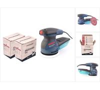 Bosch GEX 125-1 AE Ponceuse excentrique 250 watts 125 mm ( 0601387500 ) + 2x Toolbrothers TURTLE Set de ponçage