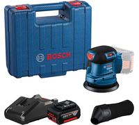 Bosch Gex 185-Li Ponceuse excentrique 1 X 4.0Ah + Mallette 06013A5021