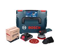 Bosch GEX 18V-125 Ponceuse excentrique sans fil 18 V+ 1x 4,0 Ah + L-BOXX - sans chargeur