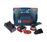Bosch GEX 18V-125 Professional Ponceuse excentrique sans fil 18 V 125 mm Brushless + 1x batterie 4,0 Ah + chargeur + L-BOXX