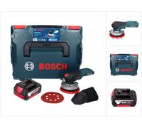 Bosch GEX 18V-125 Professional Ponceuse excentrique sans fil 18 V 125 mm Brushless + 1x batterie 4,0 Ah + L-BOXX - sans chargeur