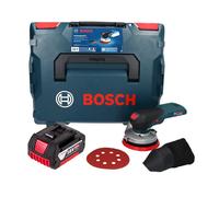 Bosch GEX 18V-125 Professional Ponceuse excentrique sans fil 18 V 125 mm Brushless + 1x batterie 5,0 Ah + L-BOXX - sans chargeur